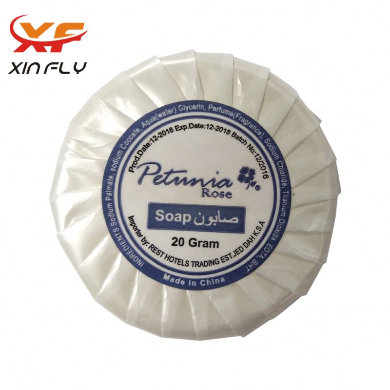 Customized Logo 20g hotel soap for guest