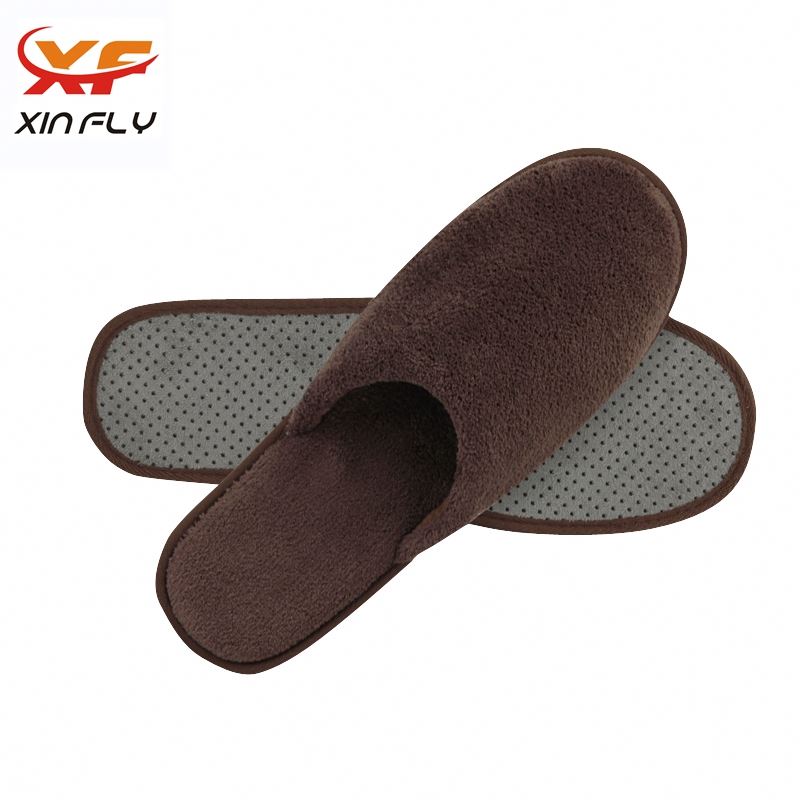 Luxury Closed toe children hotel slipper for woman