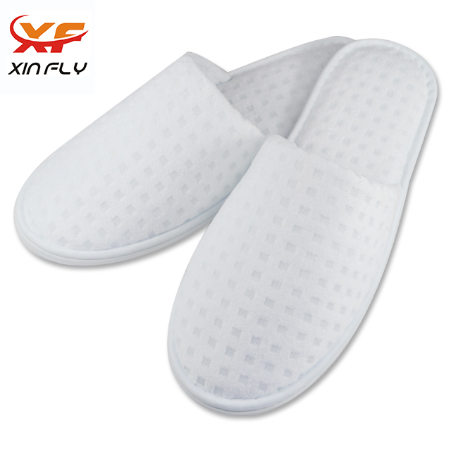 High Quality Custom Disposable Hotel Waffle Slipper