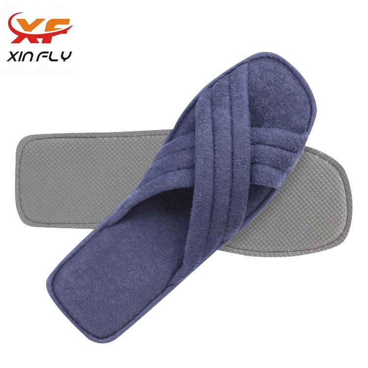 Yangzhou factory Closed toe hotel slipper white supplier