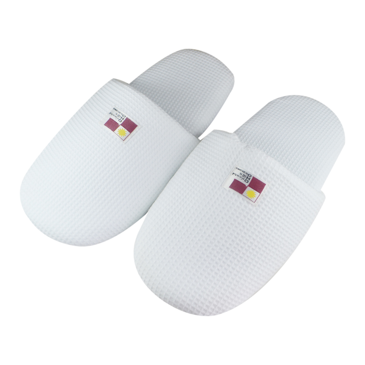 100% cotton Waffle Hotel disposable slipper