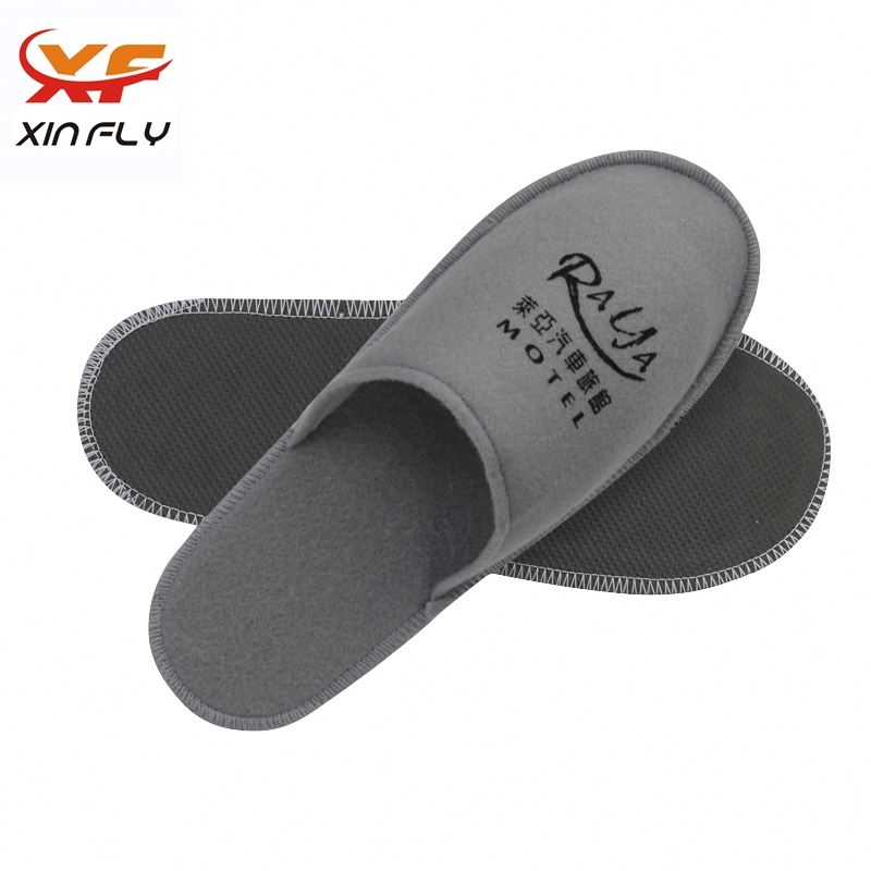 Sample freely Open toe promotion hotel slipper for