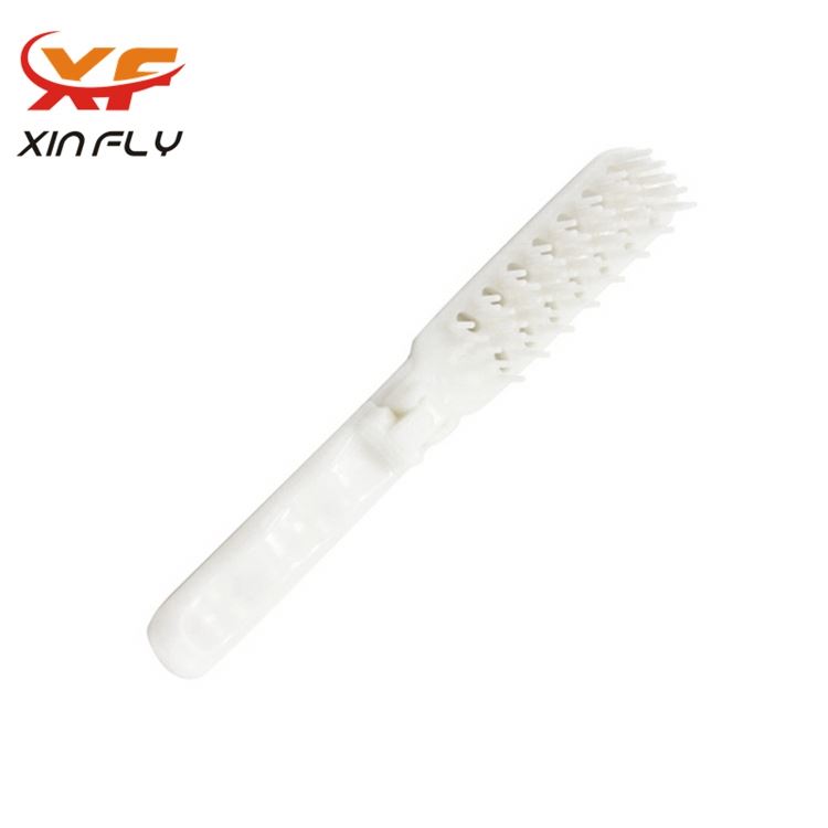 Eco friendly biodegradable plastic plastic hotel comb in plastic bag