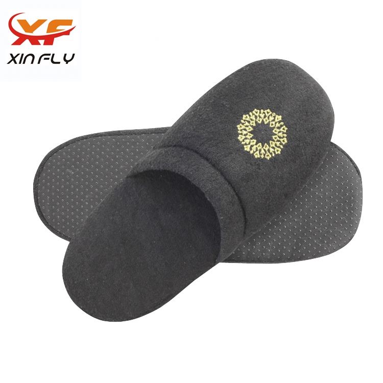 Wholesale EVA sole hotel disposable slipper for woman