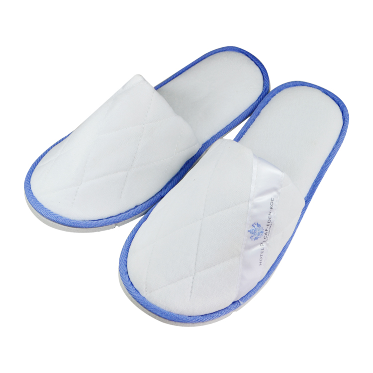 Washable Closed toe Hotel slipper with logo