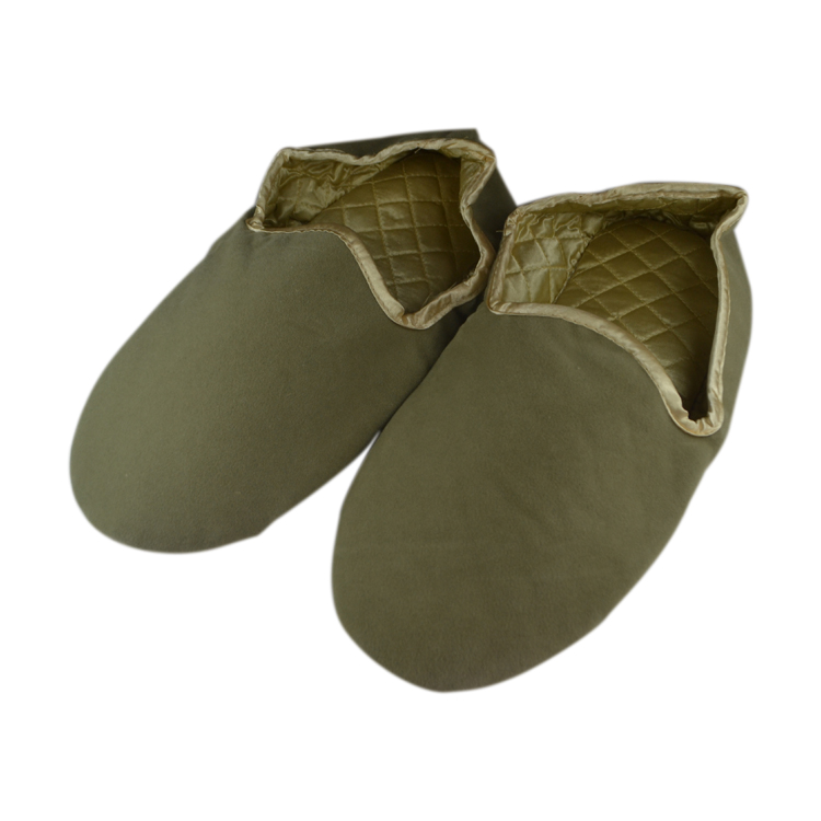 Yangzhou factory EVA sole Soft velour Indoor slipper for hotel