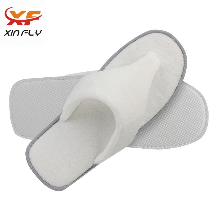 Yangzhou factory Closed toe promotion hotel slippers for woman